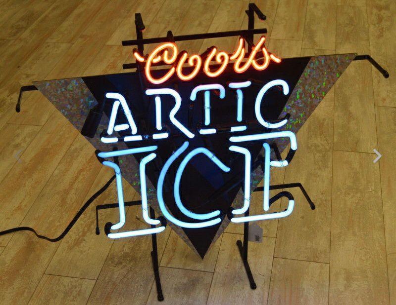 Coors Artic Ice Neon Sign